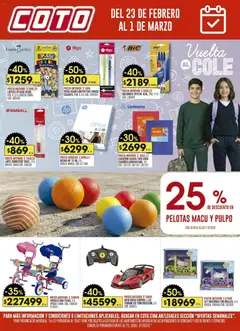 Vista previa del folleto de la tienda Coto válido desde el 23/02/2026 