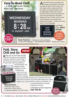 Preview of catalogue Catalogue Summer 2025 from shop Innovations valid 24/09/2025 | Page: 8