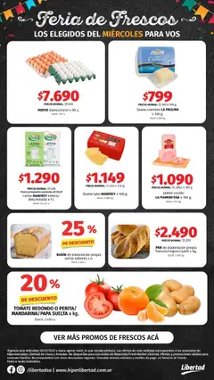 Vista previa del folleto de la tienda Hipermercado Libertad válido desde el 30/07/2025 