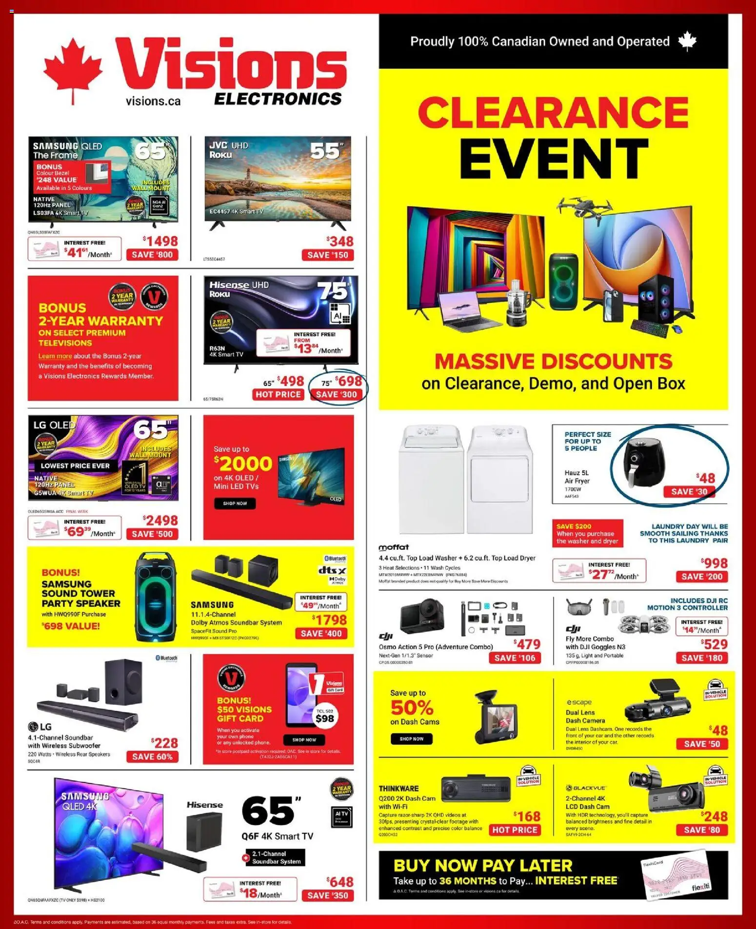 Preview of leaflet Visions weekly flyer / circulaire from shop Visions is valid from Mar 06, 2026