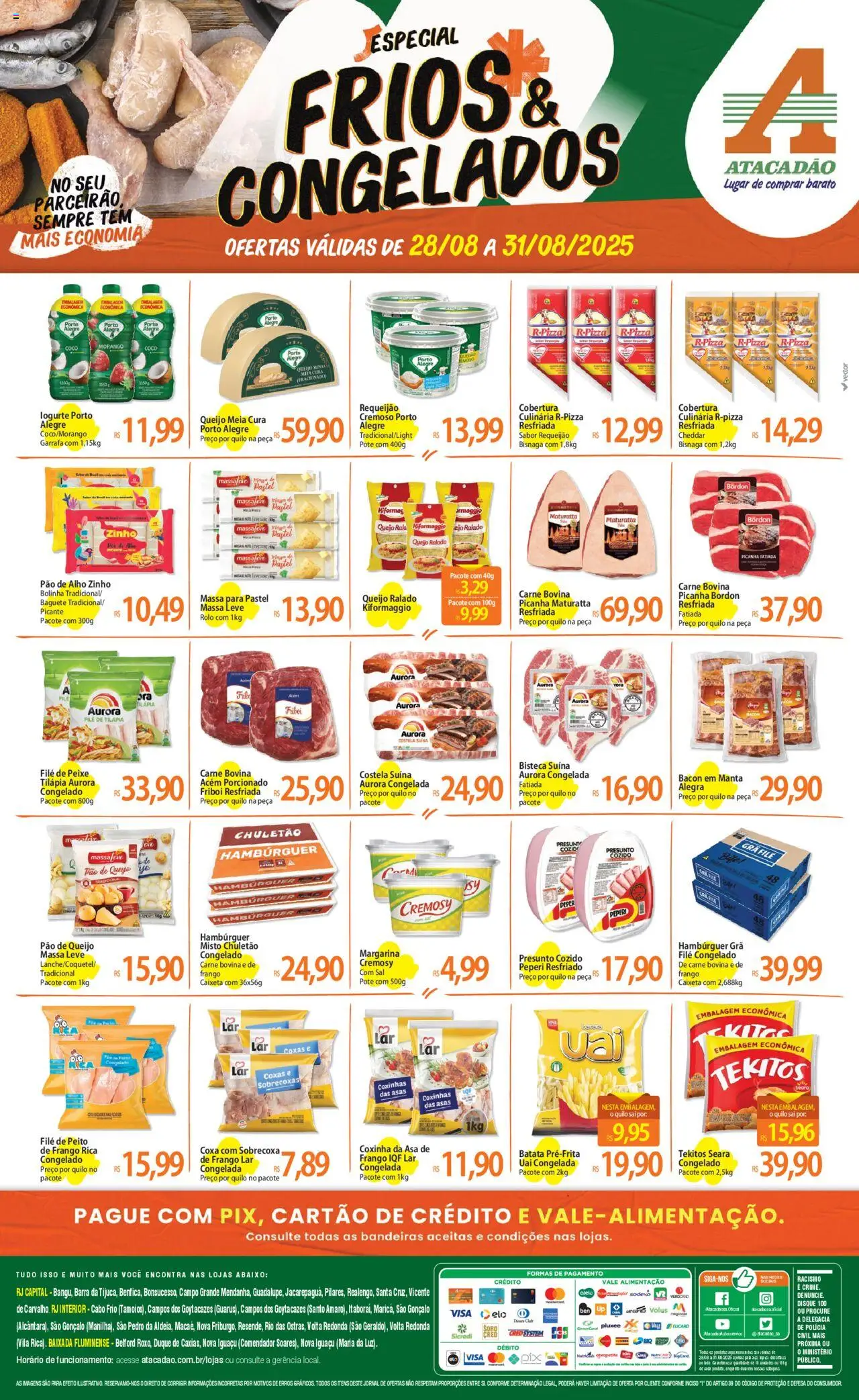 Atacadão folheto "Ofertas - RJ" válido a partir de 28/08/2025 - número de página 1