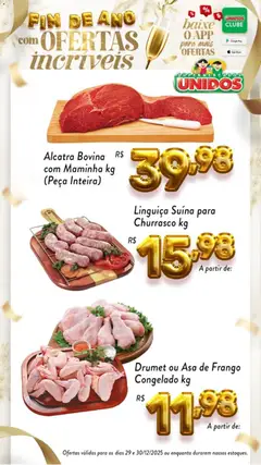 Pré-Visualização do folheto "Ofertas da semana" da loja Supermercados Unidos válido a partir de 29/12/2025