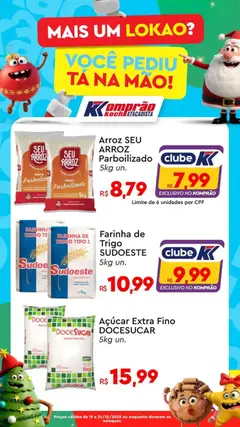Pré-Visualização do folheto "Ofertas da semana" da loja Komprao Atacadista válido a partir de 19/12/2025