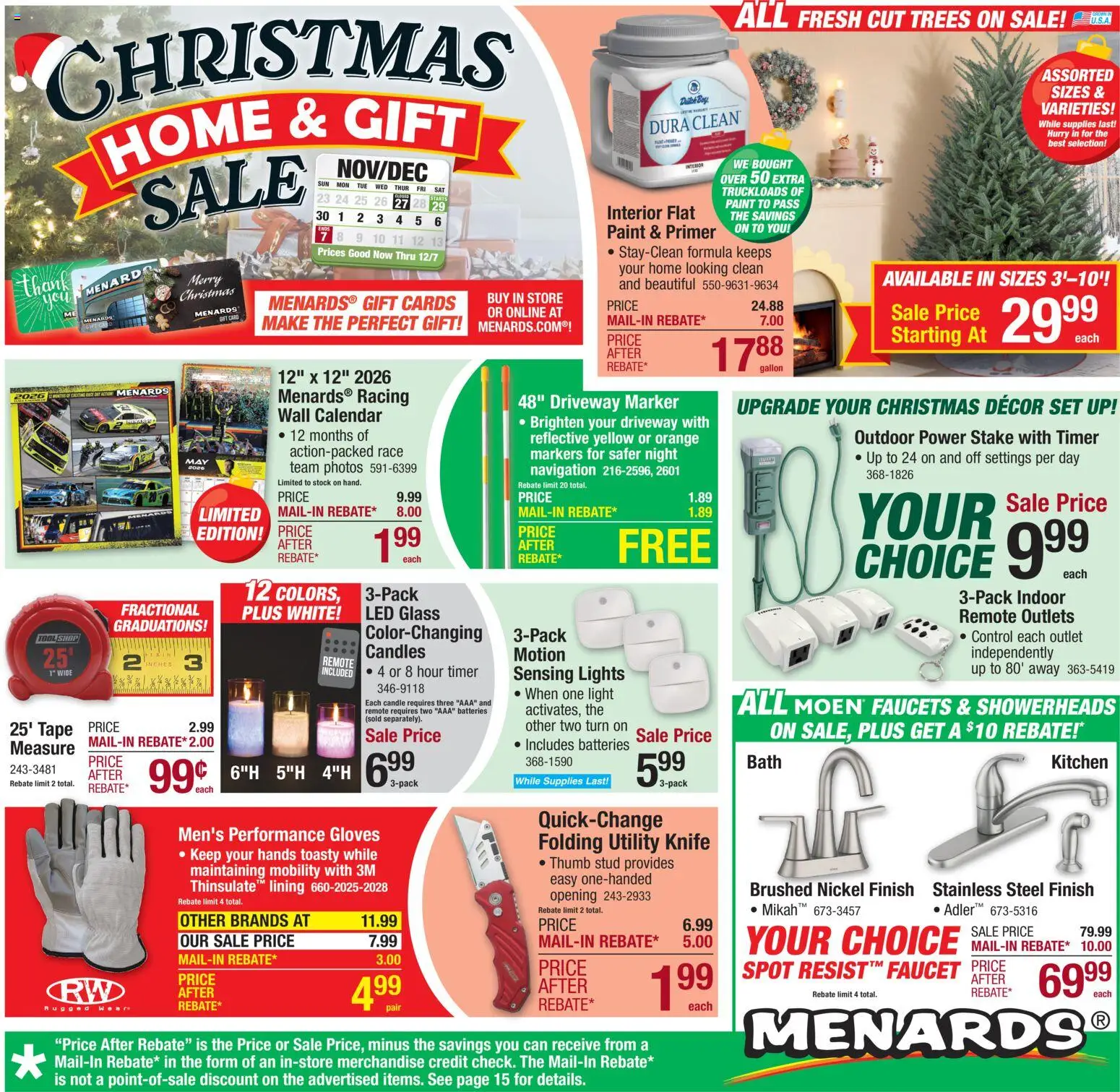 Ad Preview of Menards Weekly Ad from 11/29/2025