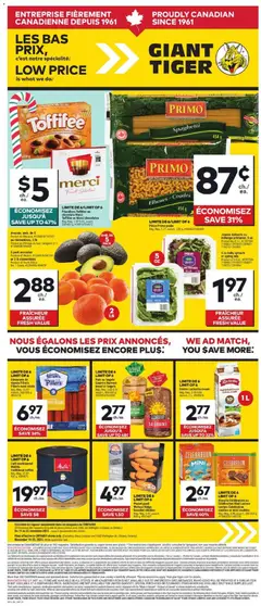 Preview of leaflet Circulaire from shop Giant Tiger is valid from Nov 19, 2025