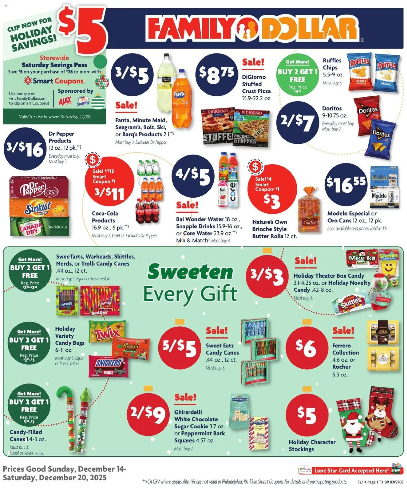 Ad Preview of Family Dollar Weekly Ad from 12/14/2025