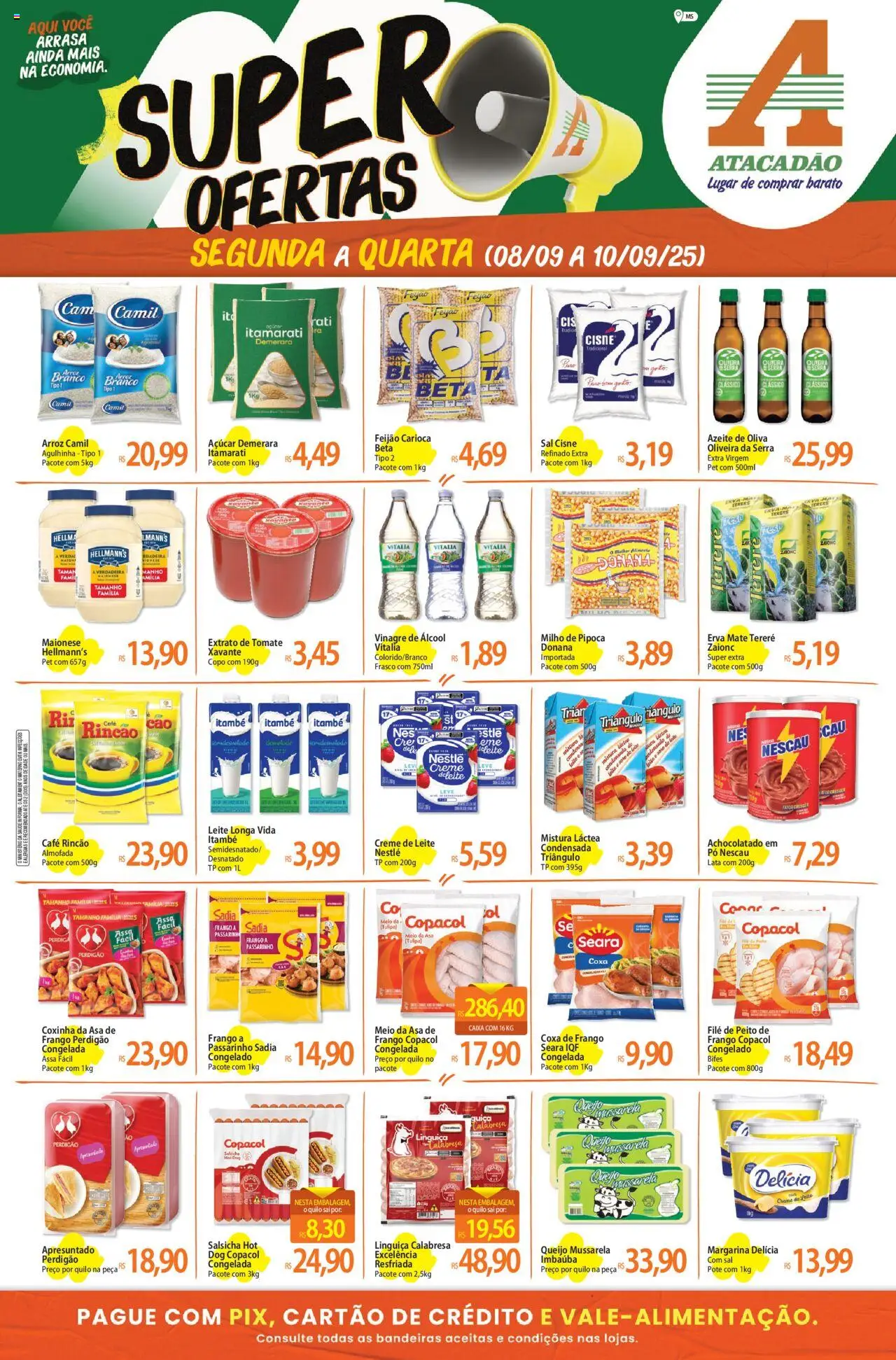 Atacadão folheto "Ofertas - MS" válido a partir de 08/09/2025 - número de página 1