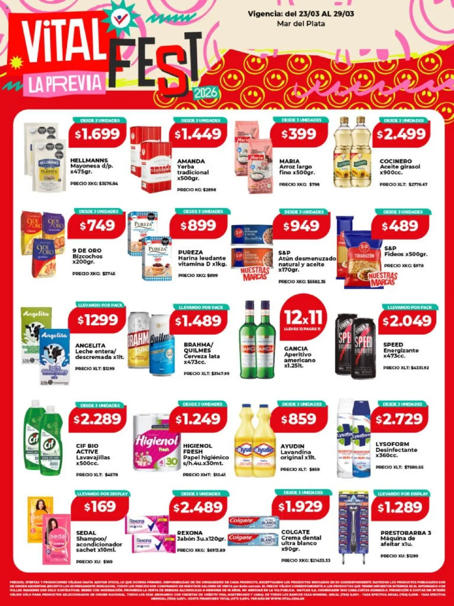 Vista previa del folleto de la tienda Vital válido desde el 23/03/2026 