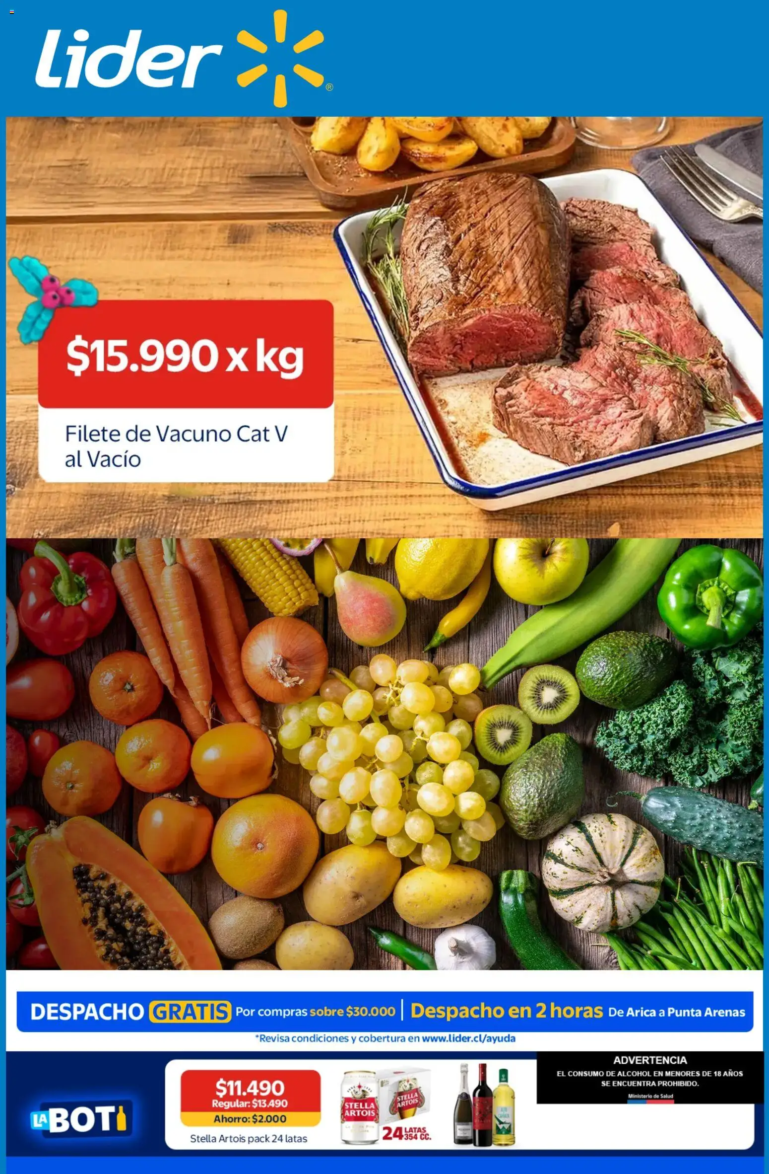 Folleto de la tienda Lider válido desde el 04.12.2025 