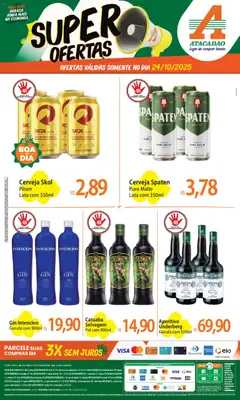 Pré-Visualização do folheto "Ofertas - PR" da loja Atacadão válido a partir de 24/10/2025