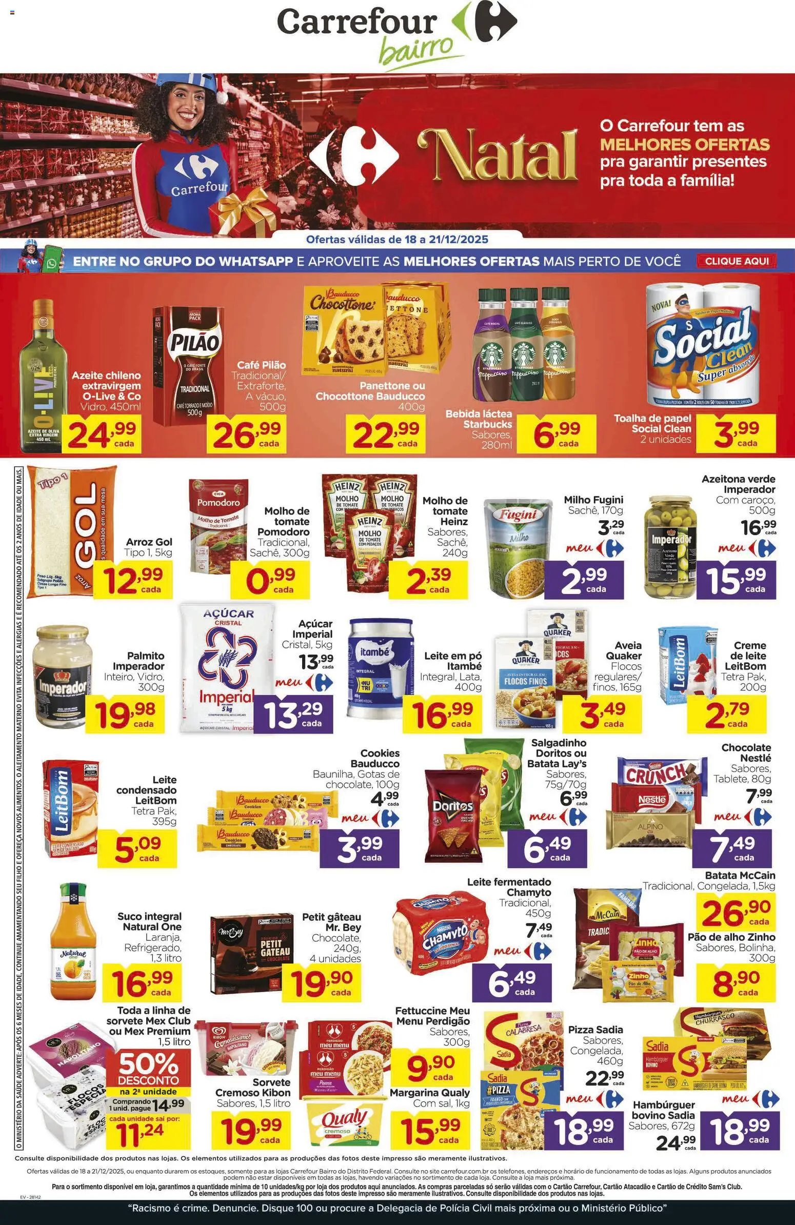 Pré-Visualização do folheto "Ofertas da semana" da loja Carrefour Bairro válido a partir de 18/12/2025