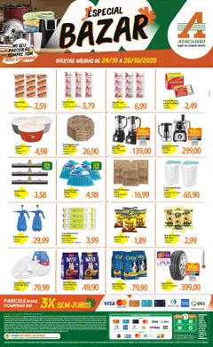 Pré-Visualização do folheto "Ofertas - SP" da loja Atacadão válido a partir de 24/10/2025