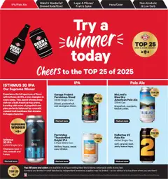 Preview of catalogue Beer and Cider Awards 2025 from shop New World valid 1 Sept 2025