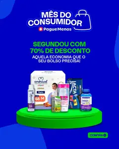 Pré-Visualização do folheto "Pague Menos - Catálogo atual" da loja Pague Menos válido a partir de 23/03/2026