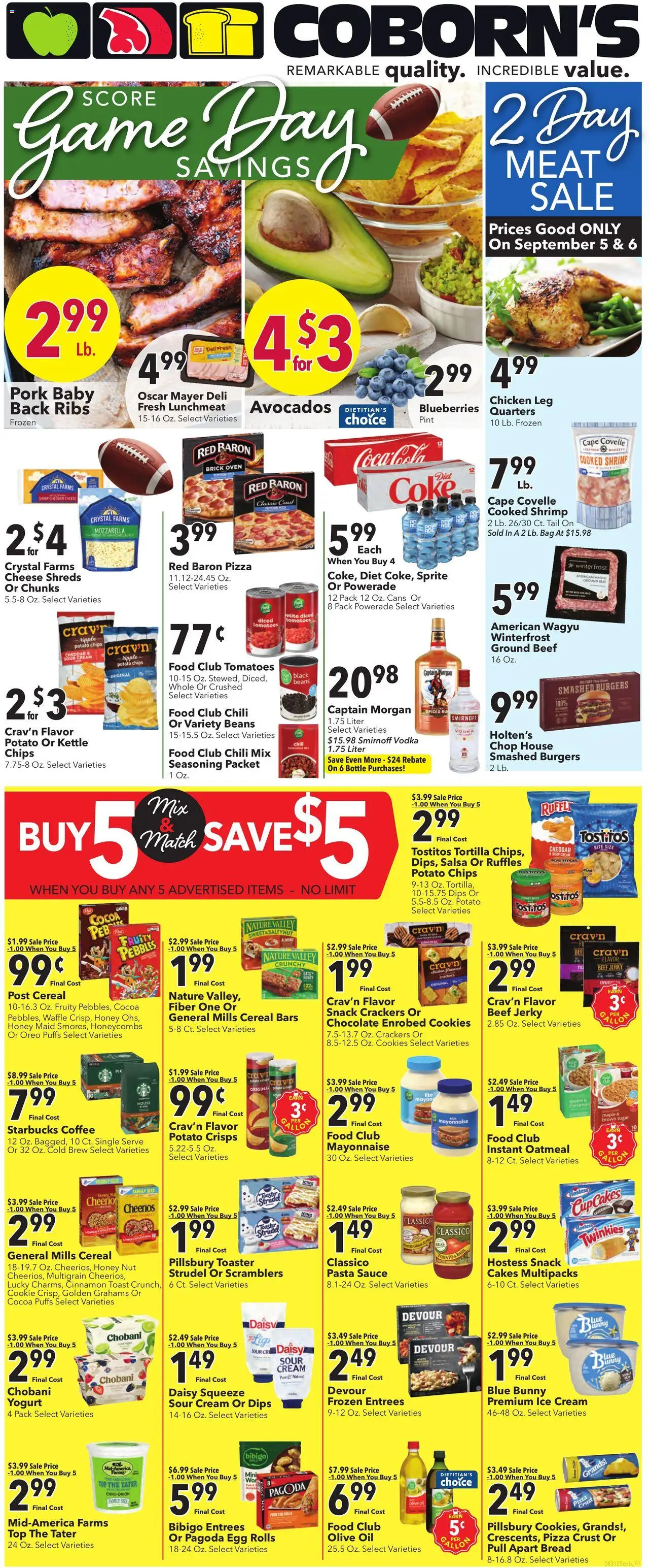 Coborn's Weekly Ad from 09/03/2025 - Flyer - Page number 1