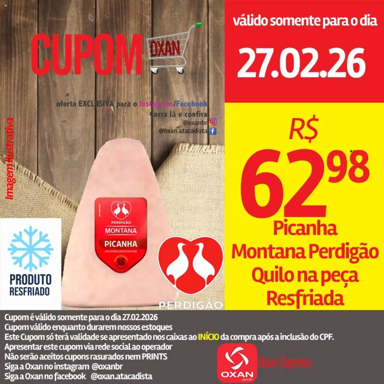 Pré-Visualização do folheto "Oxan Atacadista - Ofertas da semana" da loja Oxan Atacadista válido a partir de 27/02/2026