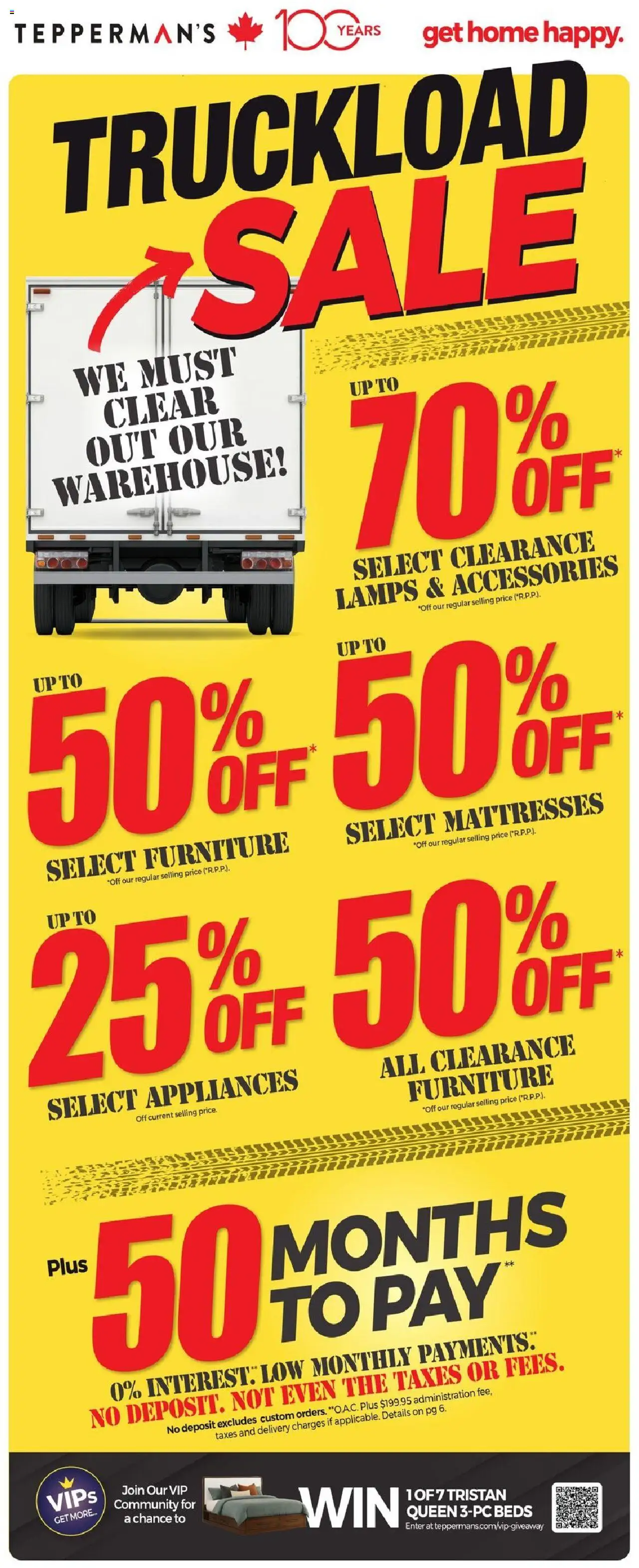 Tepperman's flyer valid from Oct 16, 2025 - page number 1