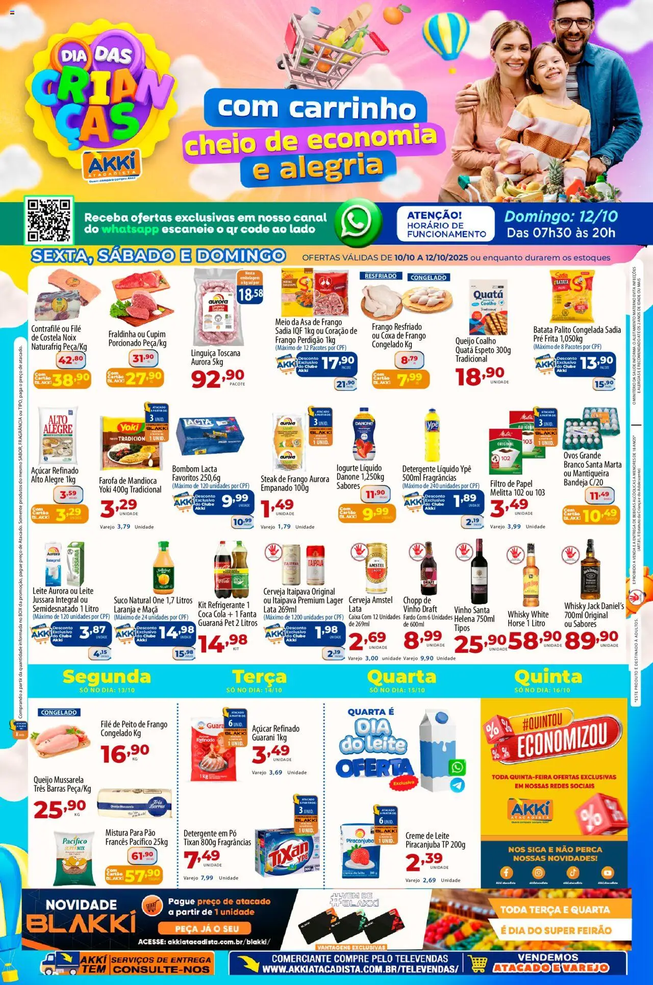 Akki Atacadista folheto "Ofertas da semana" válido a partir de 10/10/2025 - número de página 1