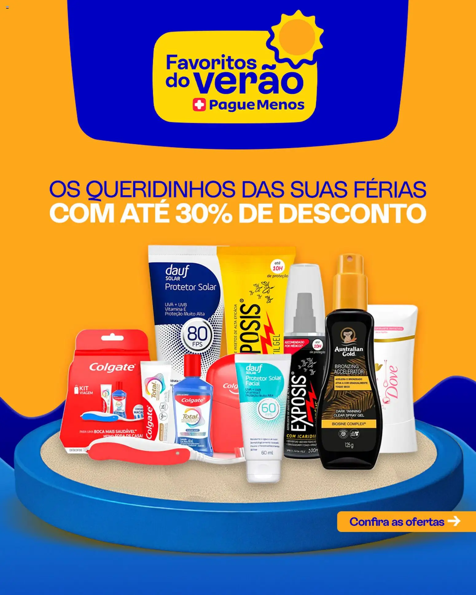 Pré-Visualização do folheto "Catálogo atual" da loja Pague Menos válido a partir de 31/12/2025 - Protetor solar, Uva, Repelente, Dove