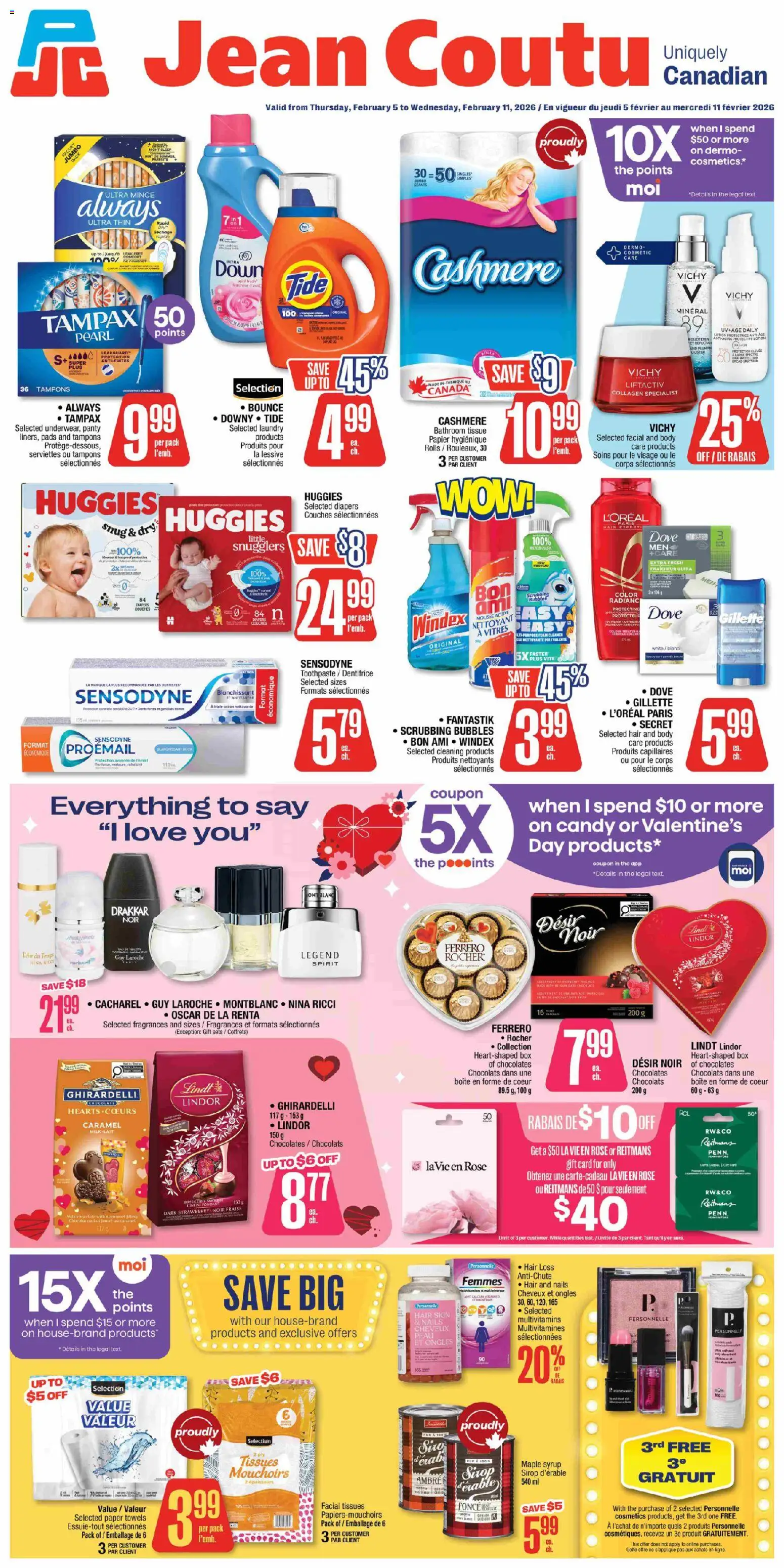 Preview of leaflet Weekly Flyer from shop Jean Coutu is valid from Feb 05, 2026