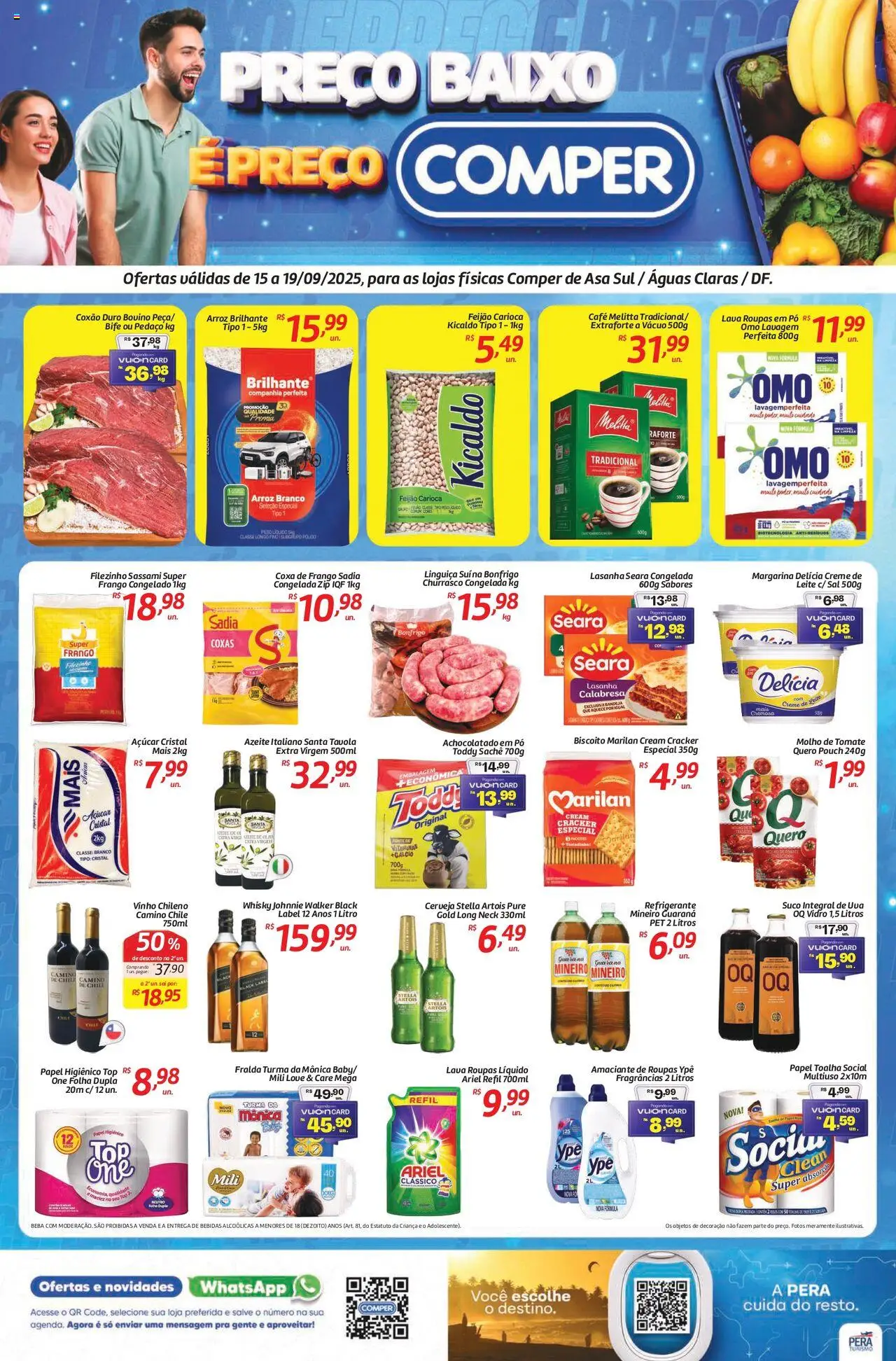 Comper folheto "Ofertas da semana" válido a partir de 15/09/2025 - número de página 1