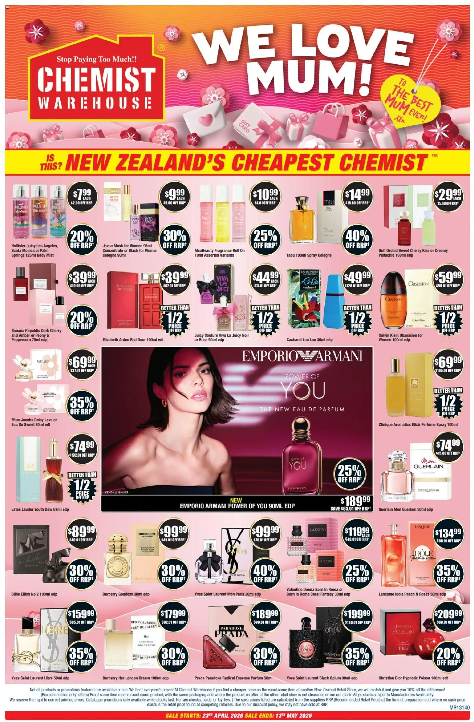 Preview of catalogue Chemist Warehouse catalogue from shop Chemist Warehouse valid 23 Apr 2026