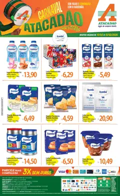 Pré-Visualização do folheto "Ofertas - DF" da loja Atacadão válido a partir de 10/02/2026
