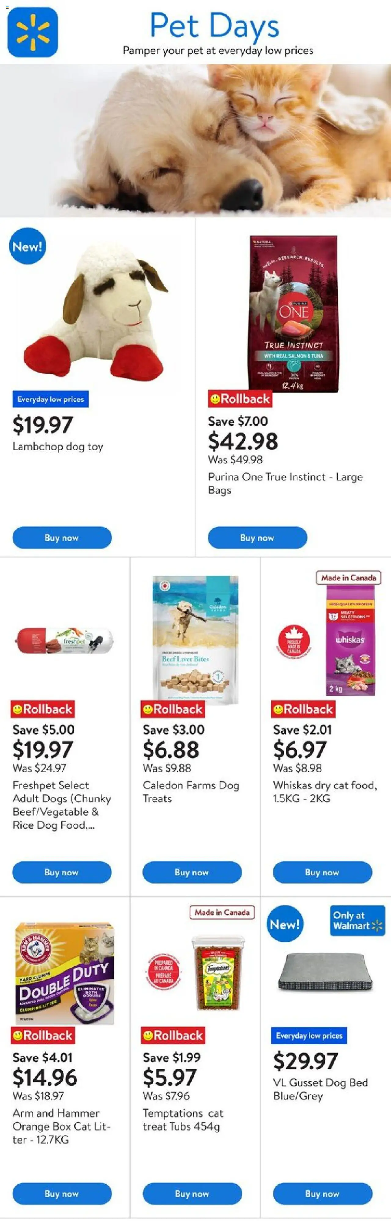 Walmart flyer valid from Aug 21, 2025 - page number 1