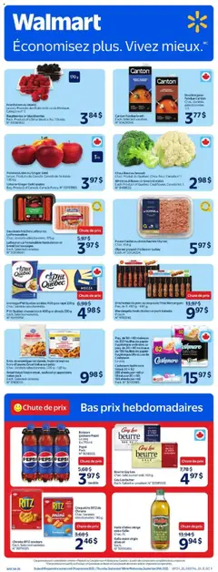 Un aperçu du dépliant Circulaire du magasin Walmart est valide à partir 18 sept. 2025