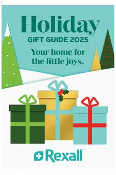 Preview of leaflet Holiday Guide 2025 from shop Rexall is valid from Nov 14, 2025