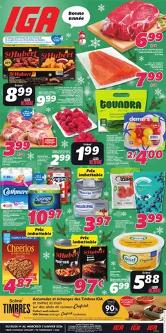 Preview of leaflet Quebec from shop IGA is valid from Jan 01, 2026