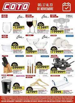 Vista previa del folleto de la tienda Coto válido desde el 17/11/2025 