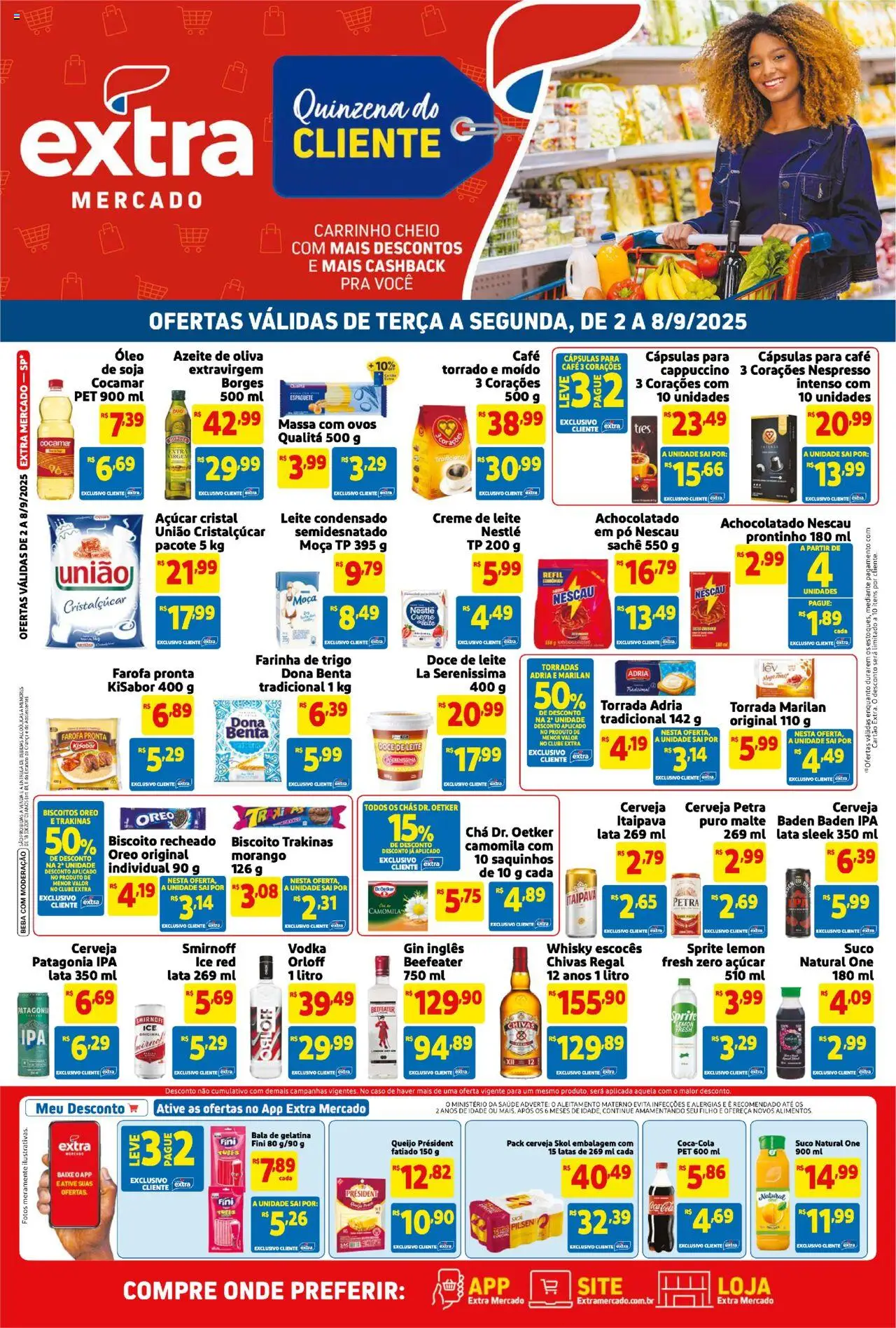 Extra folheto "Ofertas - SP" válido a partir de 02/09/2025 - número de página 1