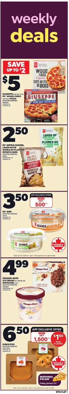 Un aperçu du dépliant Weekly Flyer - AB du magasin Independent Grocer est valide à partir 22 janv. 2026