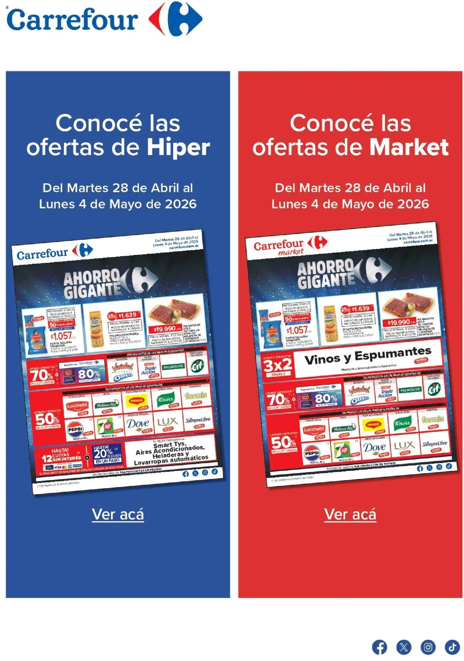 Vista previa del folleto de la tienda Carrefour válido desde el 28/04/2026 