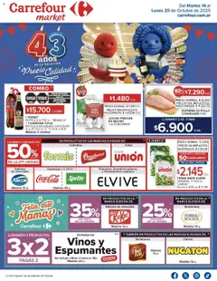 Vista previa del folleto de la tienda Carrefour Market válido desde el 14/10/2025 