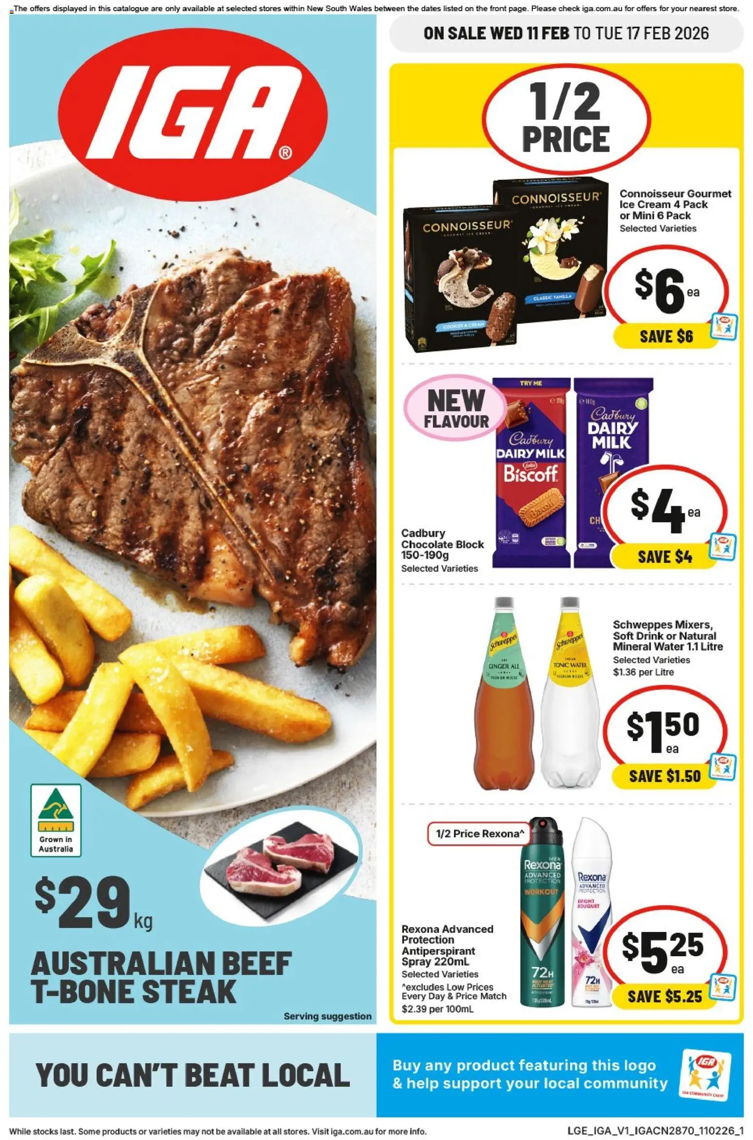 Preview of catalogue Catalogue NSW from shop IGA valid 11/02/2026