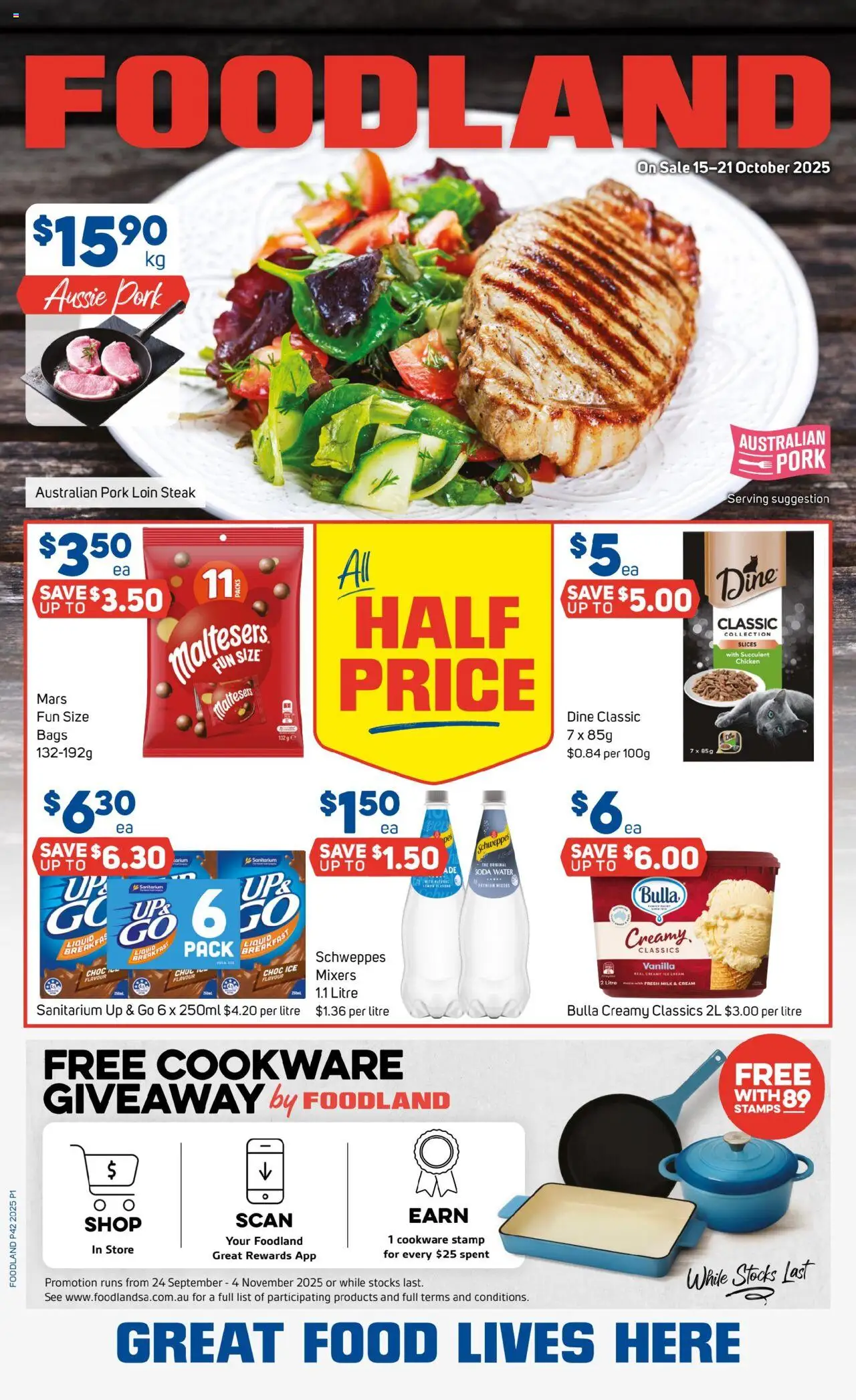 Preview of catalogue Catalogue from shop Foodland valid 15/10/2025