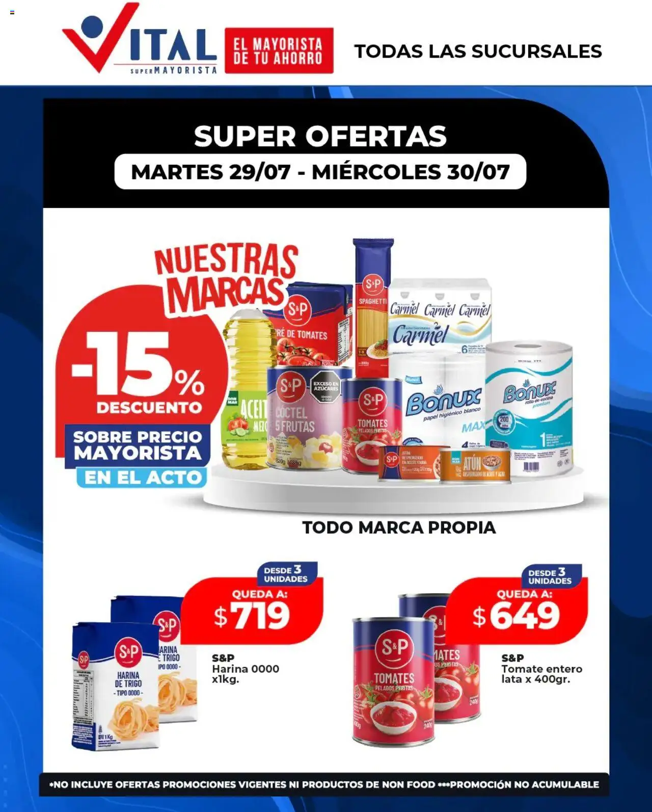 Vital Super ofertas del 29/07/2025 >> Catálogo