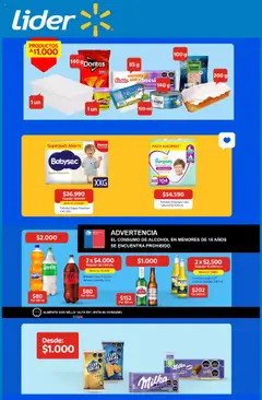 Folleto de la tienda Lider válido desde el 21.07.2025 