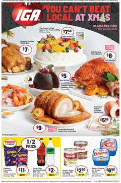 Preview of catalogue Catalogue SA from shop IGA valid 17/12/2025