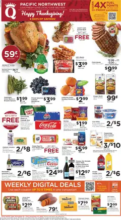Ad Preview of QFC Black Friday from 11/19/2025 | Page: 1