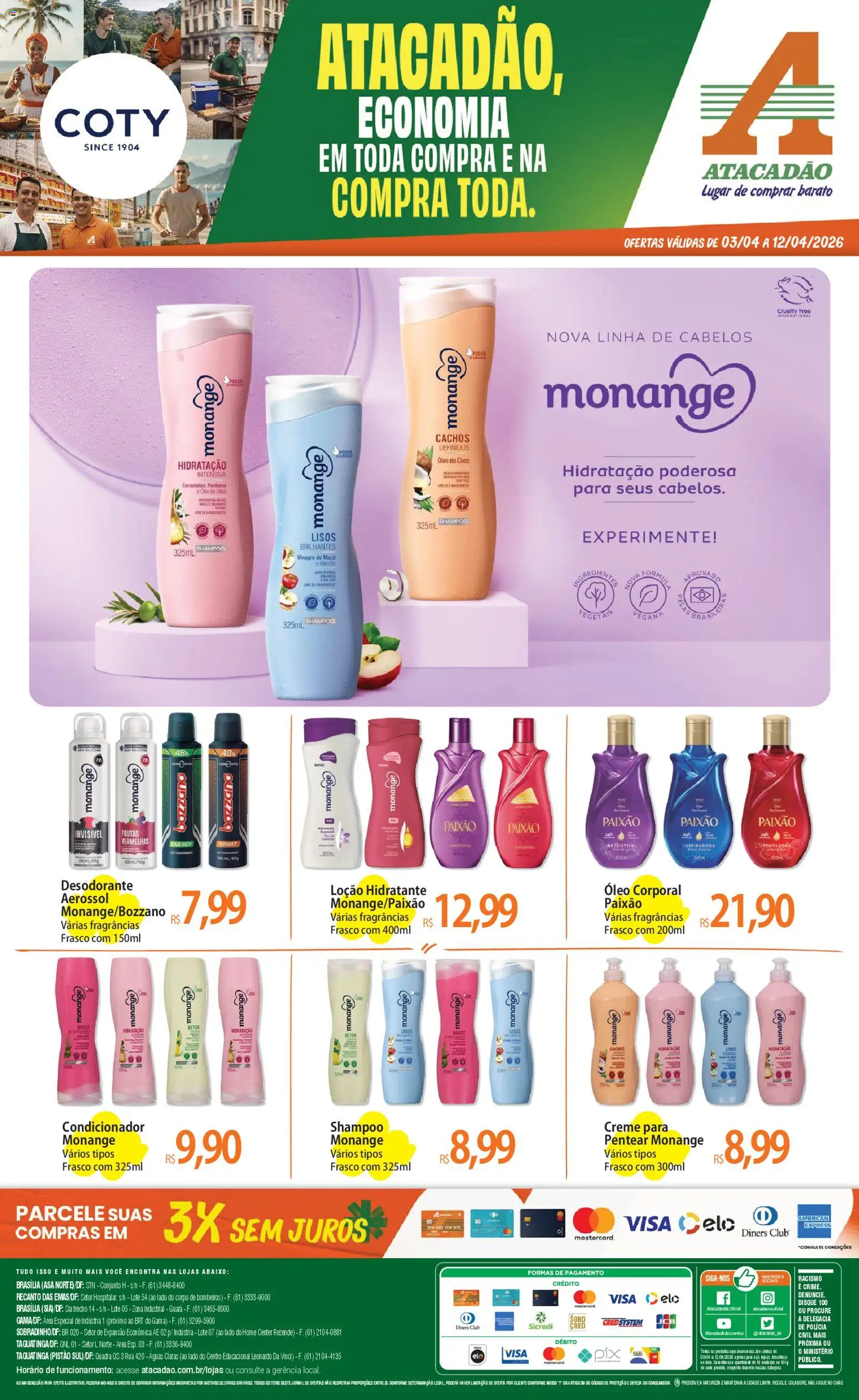 Pré-Visualização do folheto "Atacadão ofertas - DF" da loja Atacadão válido a partir de 03/04/2026