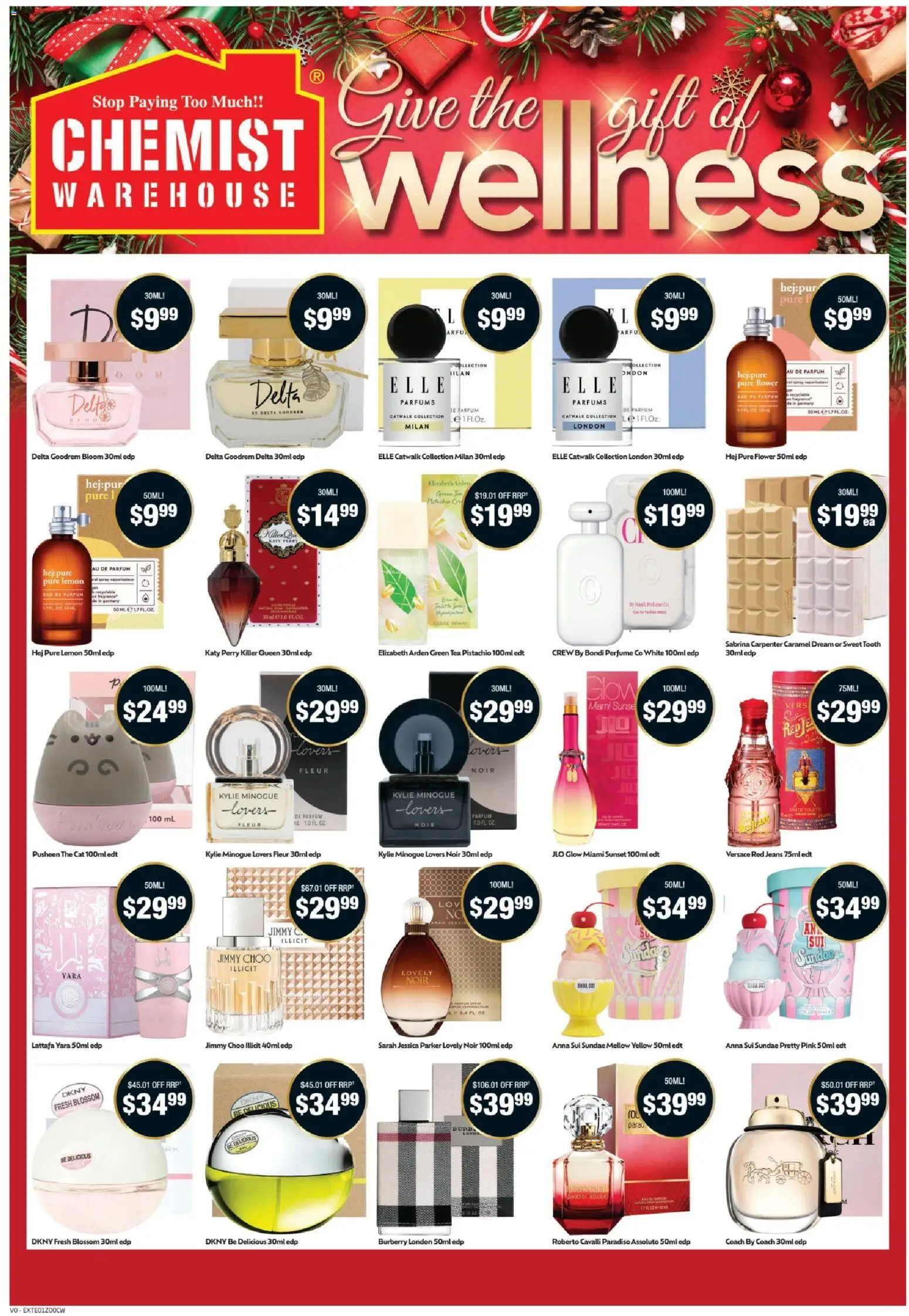 Preview of catalogue Catalogue from shop Chemist Warehouse valid 15/12/2025 - Perfume, Fragrance, Tea, Lemon, Green tea, Jeans, Burberry London