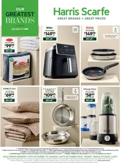 Preview of catalogue Catalogue from shop Harris Scarfe valid 13/10/2025