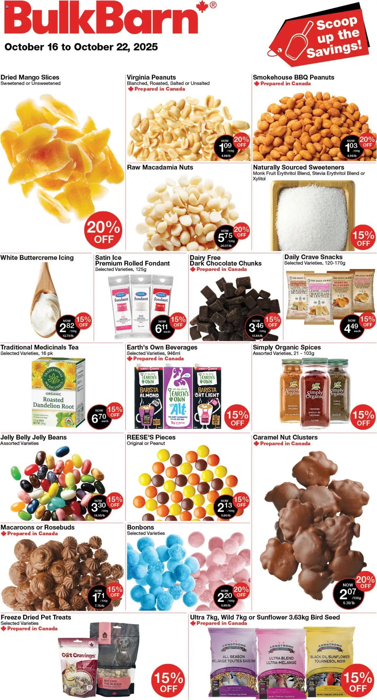 Bulk Barn flyer valid from Oct 16, 2025 - page number 1