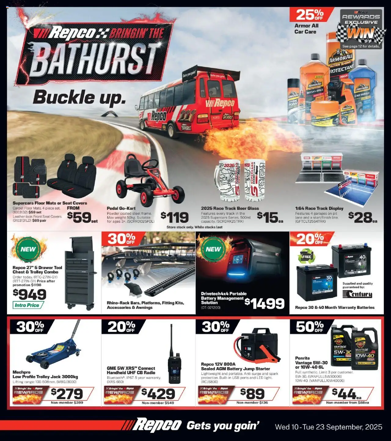 Repco catalogue valid from 10/09/2025 - page 1