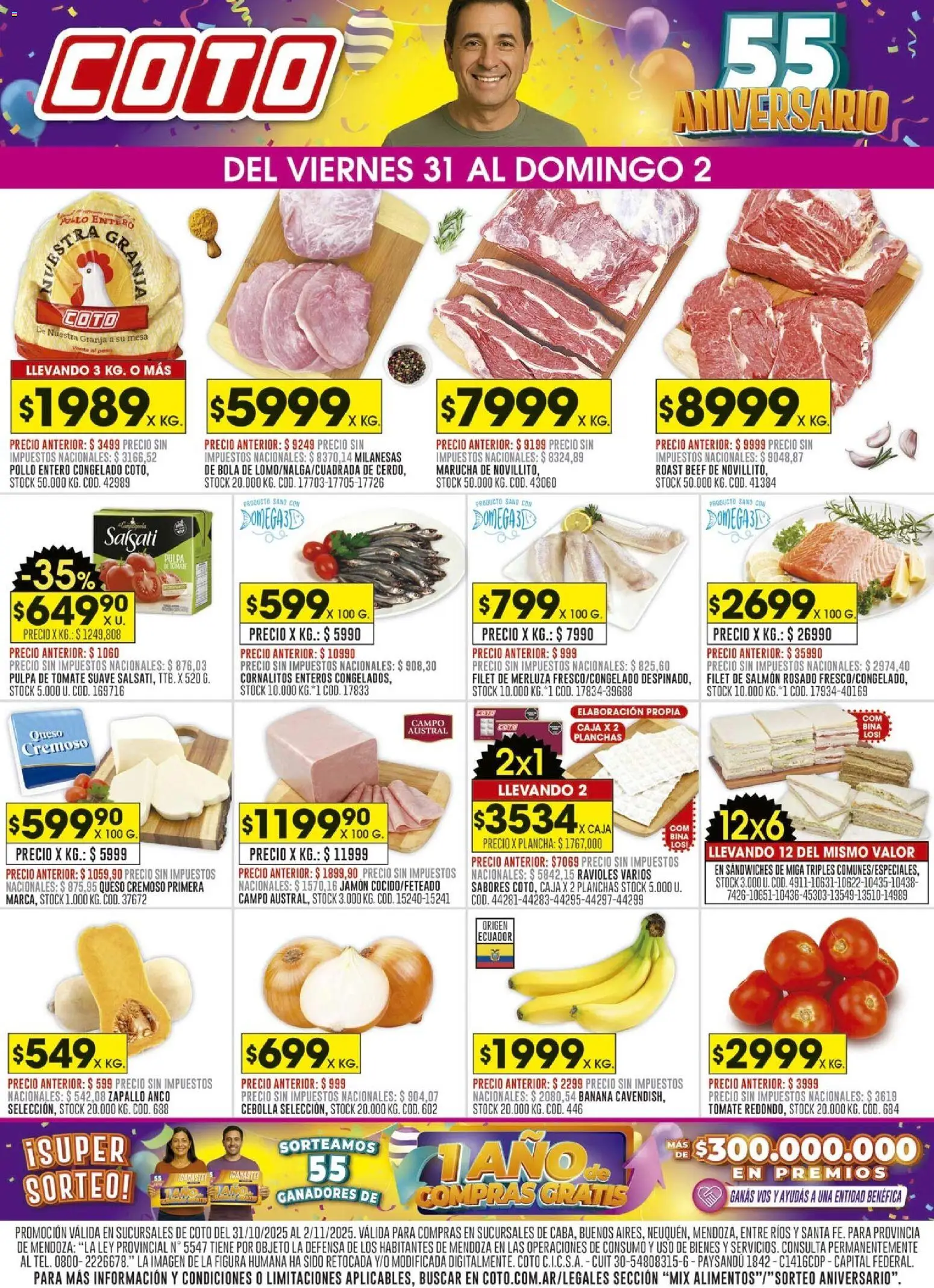 Vista previa del folleto de la tienda Coto válido desde el 31/10/2025 