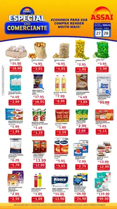 Pré-Visualização do folheto "Assaí Atacadista ofertas - PI" da loja Assaí Atacadista válido a partir de 27/04/2026