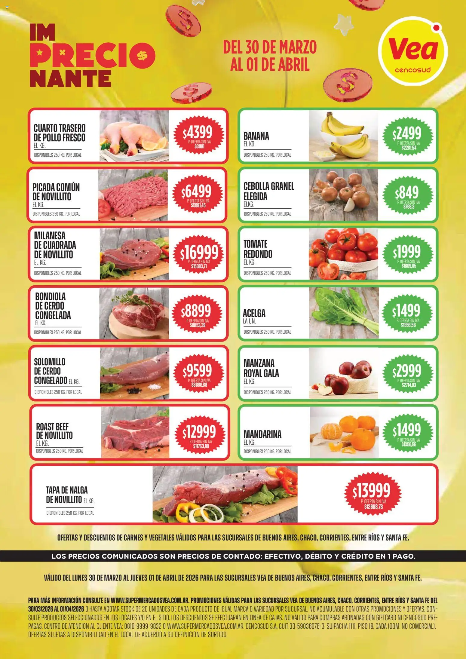 Vista previa del folleto de la tienda Vea válido desde el 30/03/2026 